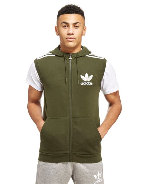 adidas originals sleeveless hoodie